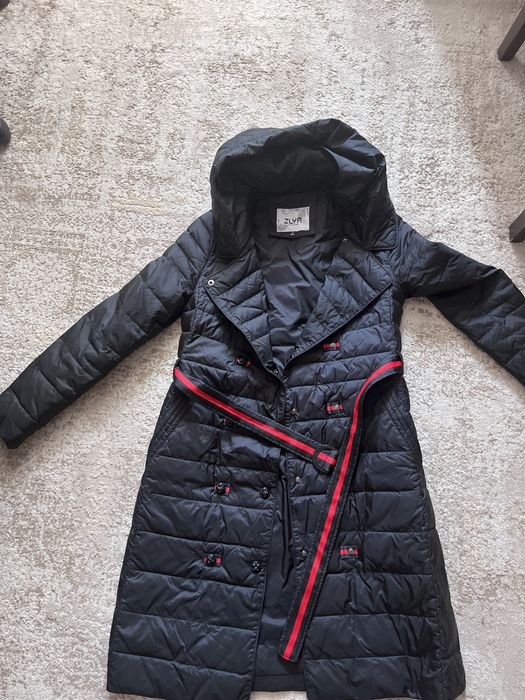 Продам стеганое плащ-пальто, размер 40-42