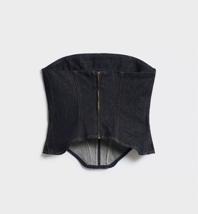 Новый джинсовый корсет с Lime