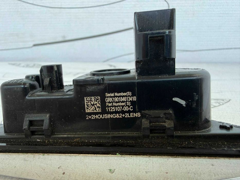 Cameră / Semnalizator Aripă Față Dreapta Cromat Tesla Model X 2015-2021 Cod OEM 1125107-00-C (5D2)