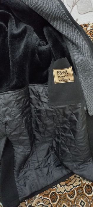 Мужское пальто кошимир