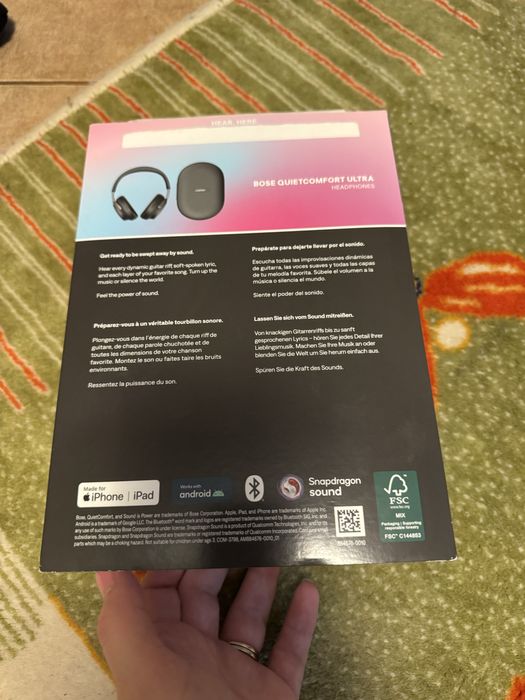 Casti BOSE QuietComfort QC Ultra