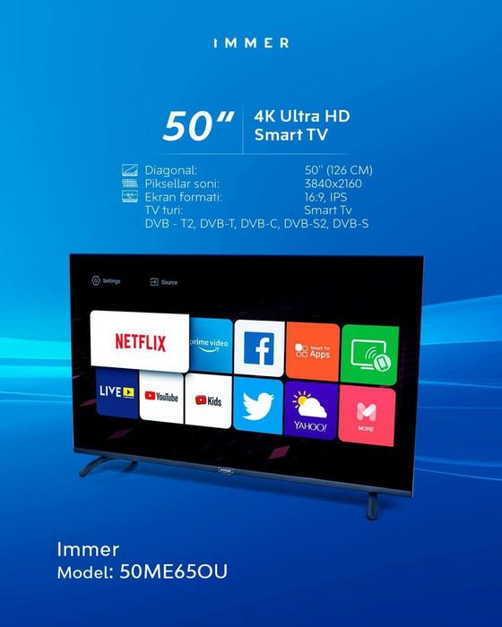 Телевизор TCL Аndroid Google tv  50”/55” 65”/ 75”/ QLED 4K Smart Googl