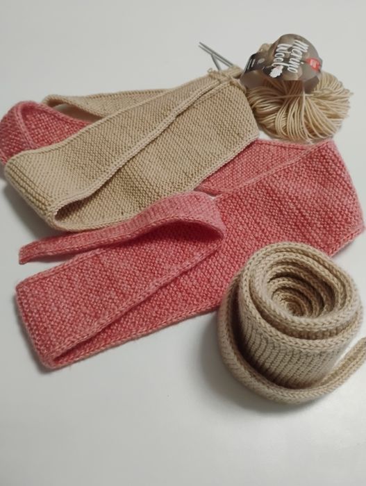 Дамско шалче плетено