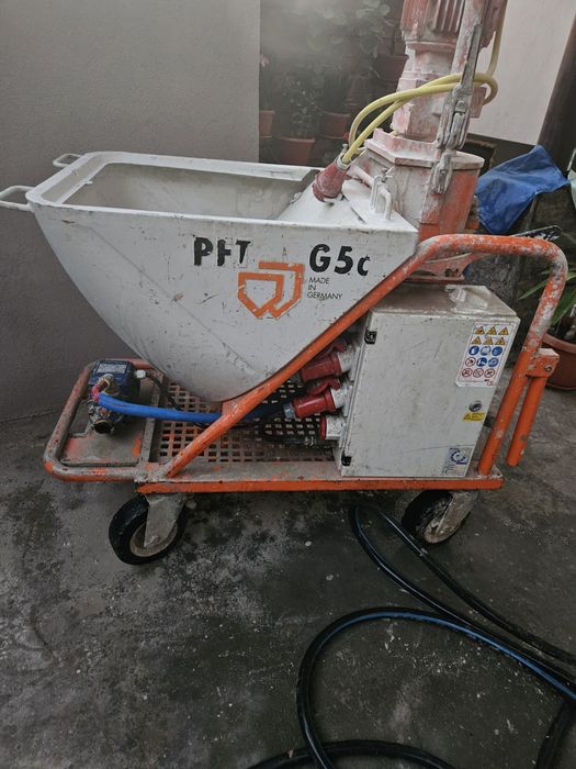 Продава се PFT G5 турбозолна машина