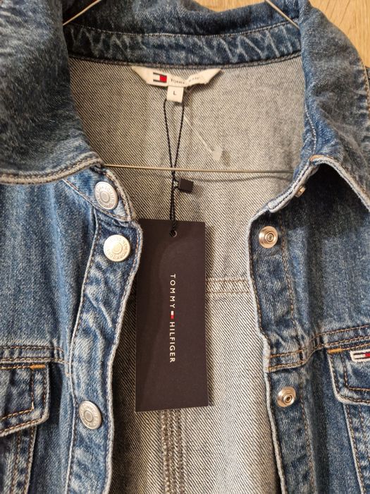 Дамско дънково яке Tommy Hilfiger