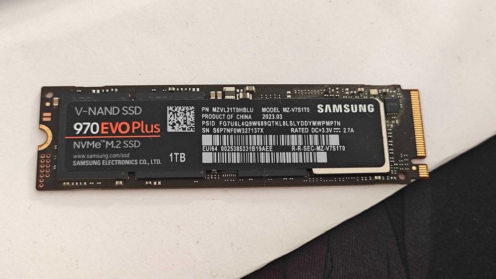 SSD Samsung 970 EVO Plus 1TB NVMe M.2
