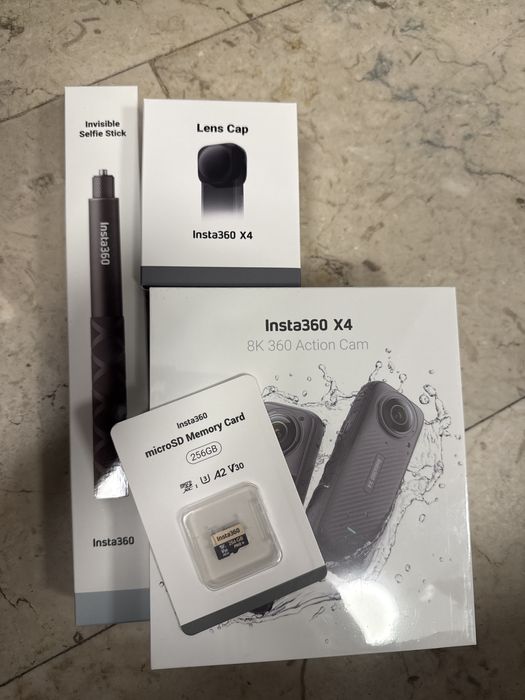 Camera actiune insta360 x4 adventure bundle sigilat