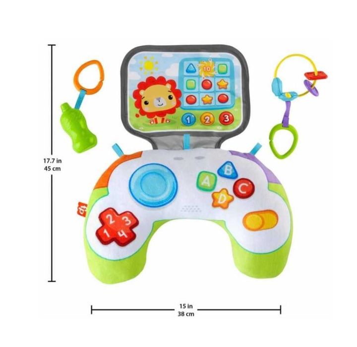 Детска сензорна възглавничка Fisher Price - Littlest Gamer