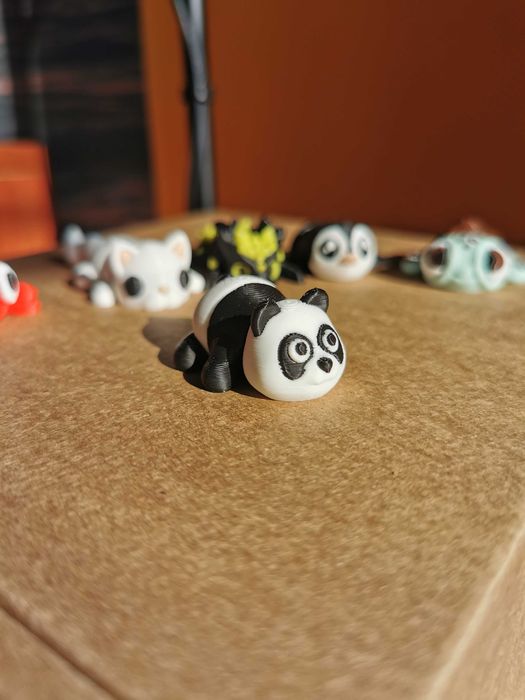 Комплект от 6 забавни 3D принтирани фигурки (Flexi)