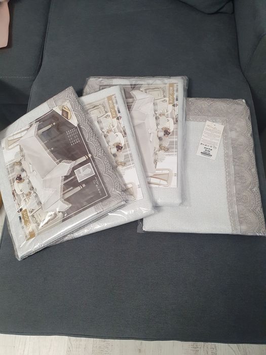 Vand fata de masa june silvestru 140×180