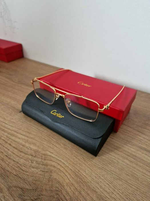 Ochelari Cartier Gold | Model Premium | Full Set | Eleganți