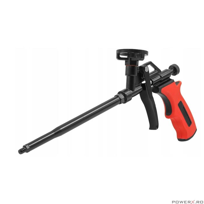 Pistol din metal pentru aplicarea spumei, negru Verke