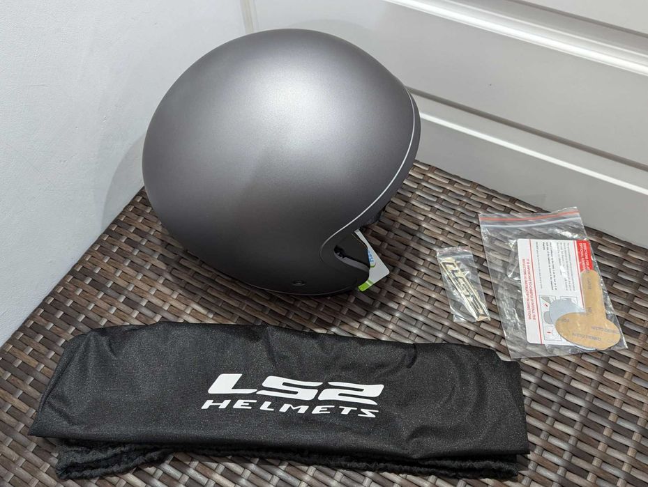 Casca moto chopper / scooter LS2 Spitfire, marime S - open face