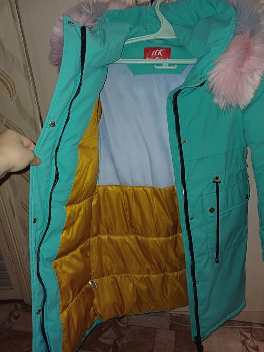 Пуховик на девочку 11 лет