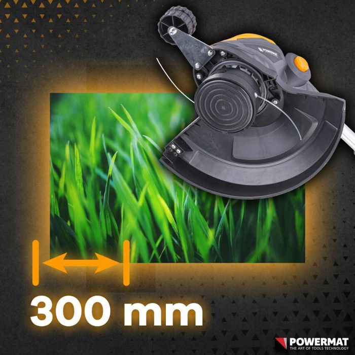 Trimmer, masina electrica pentru tuns iarba, coasa, 1400 W, Powermat