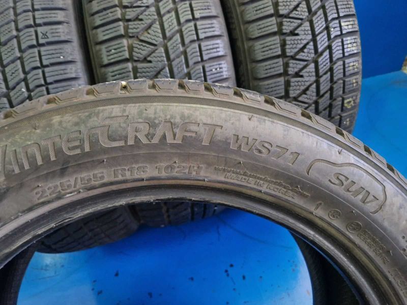 4 Kumho R18 225/55
зимни гуми DOT2418