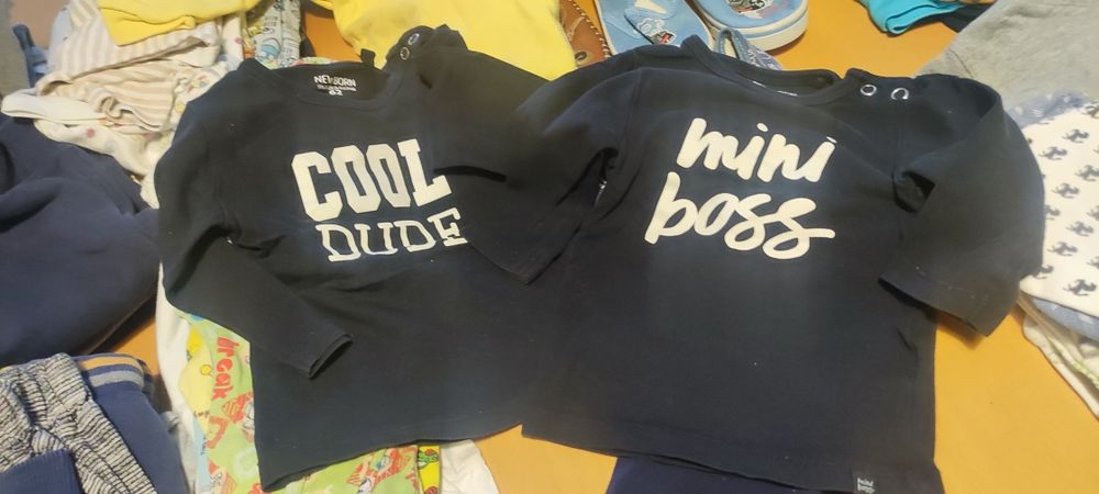 Подарявам дрешки за момче, 0-12м