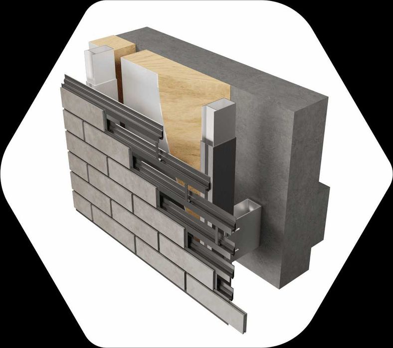 Подконструкция для фасада