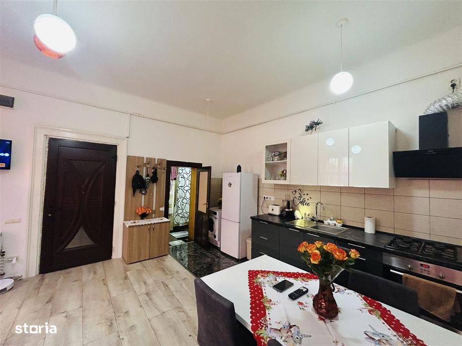 Apartament in centrul Sibiului – 57 mp utili + pivnita 11 mp, mobilat