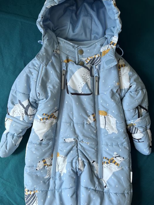 Комбинезон конверт крокид зимний