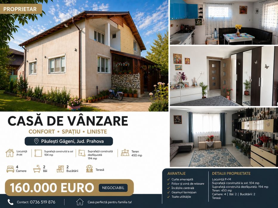 De vânzare Locuința P+M