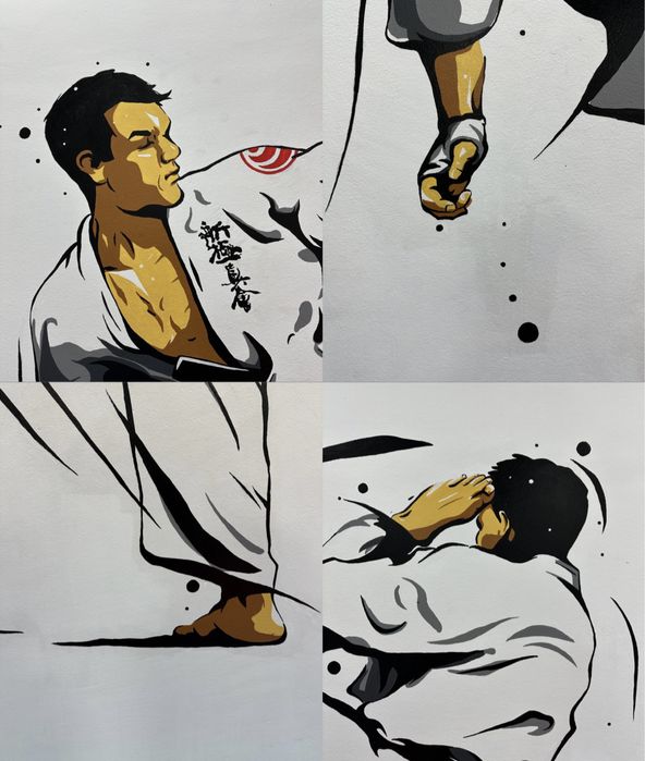 Художник. Роспись стен Семей