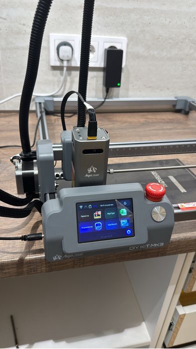 Лазерный станок agolaser mk3 15w с компрессором wifi