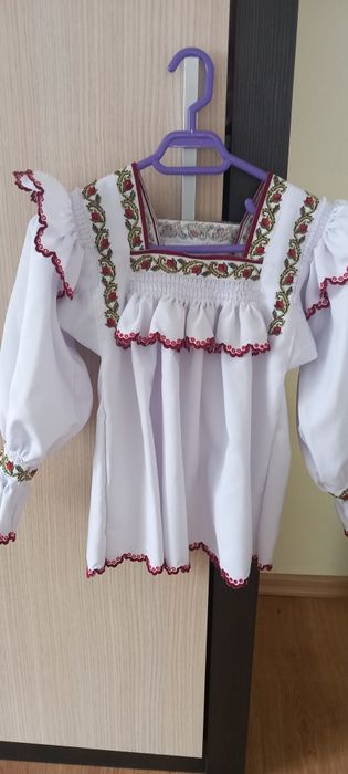 Cămașă și cojoc fetiță 6-8ani