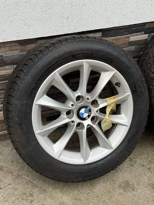 Vand jante originale BMW r16 echipate cu anvelope noi Debica de iarna