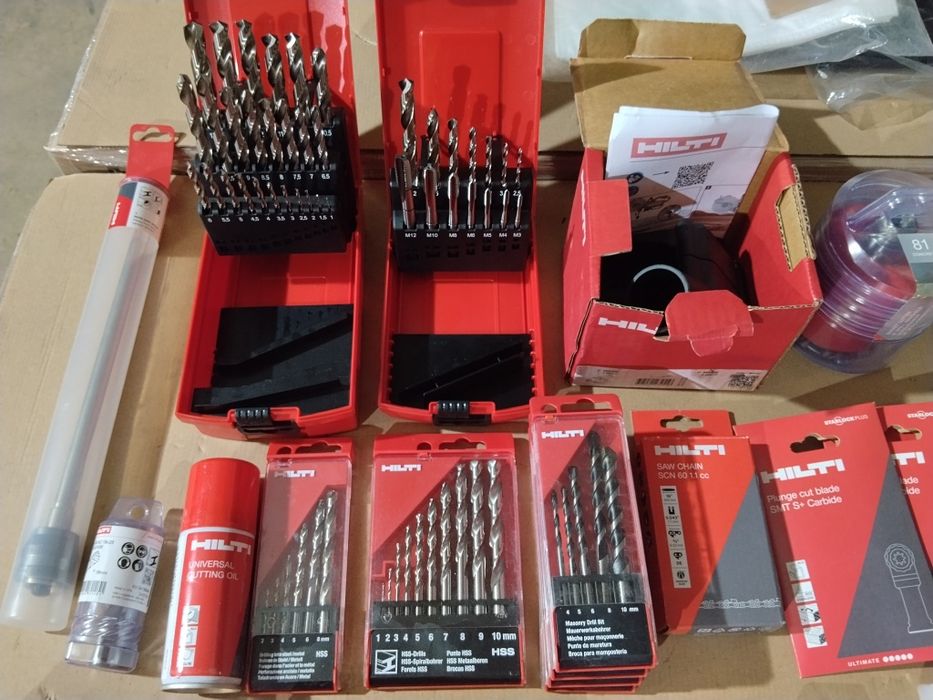 Hilti дискове, свредла и консумативи