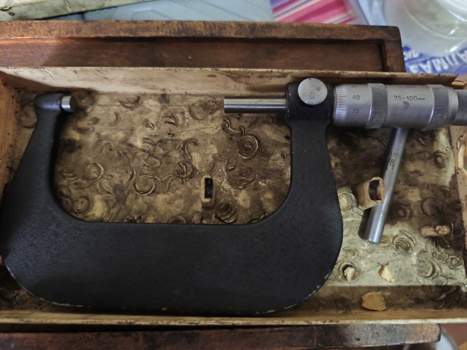 . Микрометр 75мм-100мм 1шт СССР