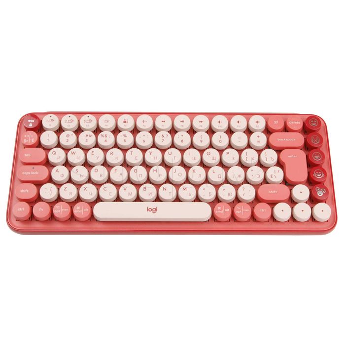 Новая Logitech POP Keys (HeartBreaker Rose)