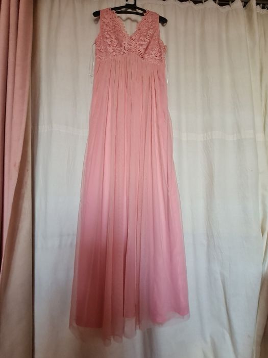 Дамска дълга официална рокля S размер