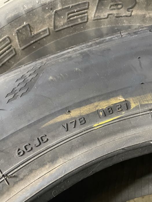 255/60/18 BRIDGESTONE 1бр. Нова Гума