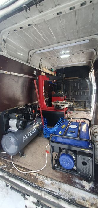 Выездной Грузовой  шиномонтаж