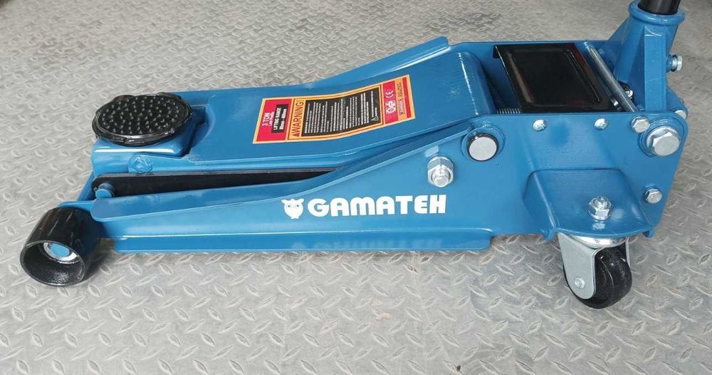 Крик гаражен хидравличен нископрофилен 3 т GAMATEH с двойна помпа, 55094
