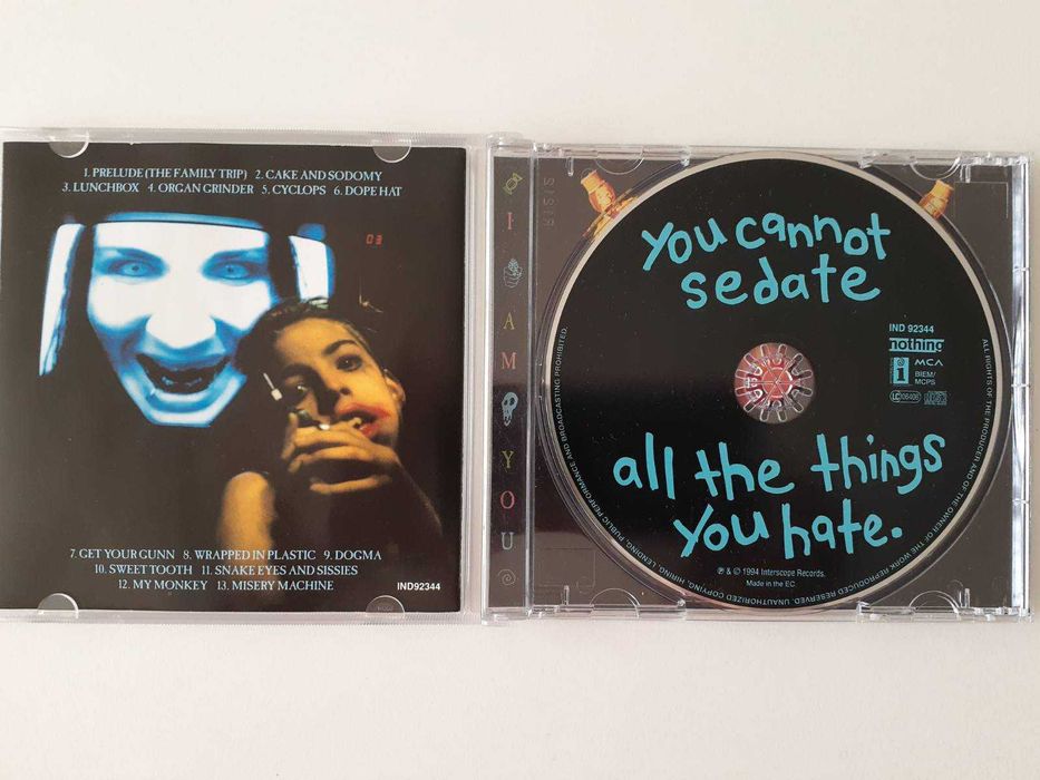 Оригинални Дискове CD-та на албуми с музика на Мерилин Менсън ( Marilyn Manson)