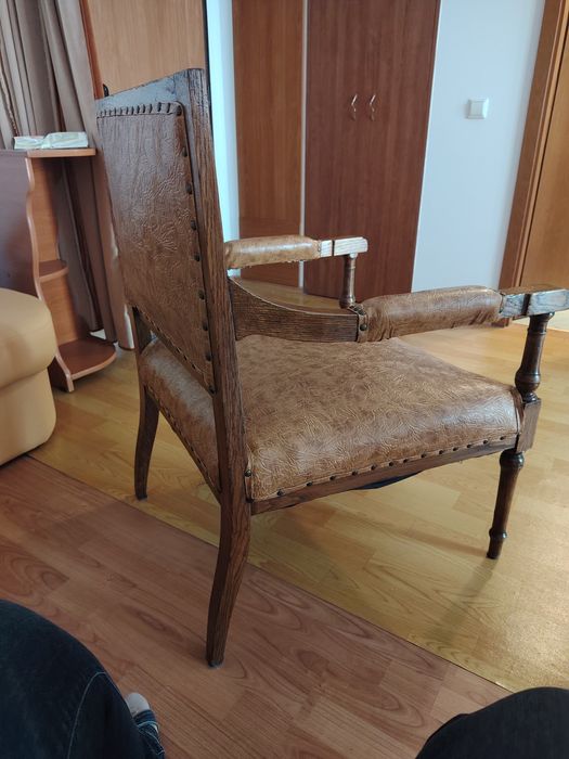 Scaun relaxare piele eco