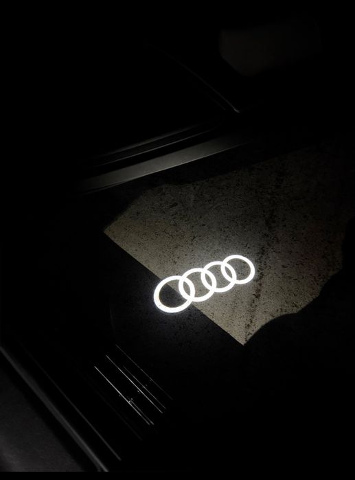 Lampi portiere Logo Audi, Cerculete, RS, Audi Sport Originale