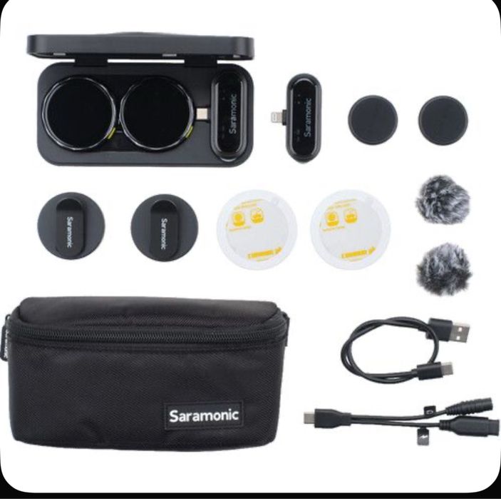 Saramonic blink me U2.Универсал петличный микрафон Lark M2