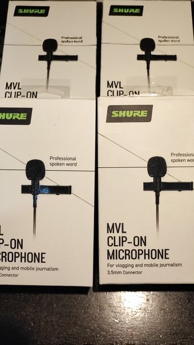 Lavaliere cablu  Shure MVL originale!!!