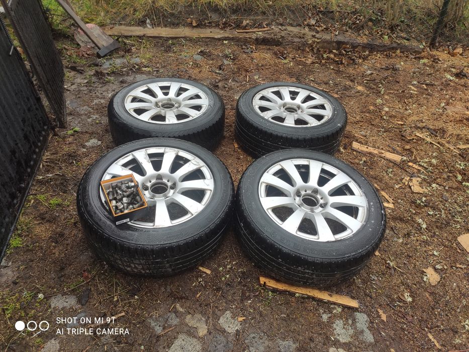 Джанти с гуми 16" цола от МЕРЦЕДЕС ЦЛК CLK mercedes