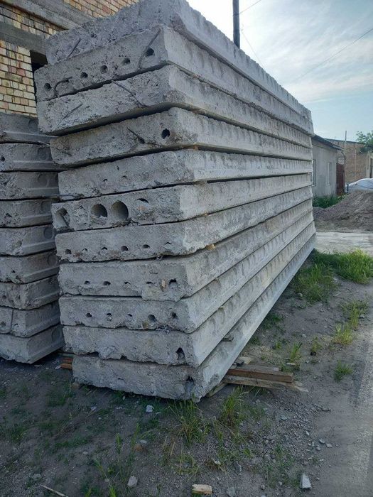 Продается пустотные плиты б у