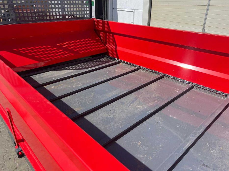 Remorca gunoi / MIG gunoi / ingrasaminte Euromasz 4,5 T – 2 tamburi spate + cardan – NOUA