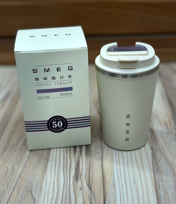 Термокружка SMEG Wall Mug, кремовый цвет 350 грам