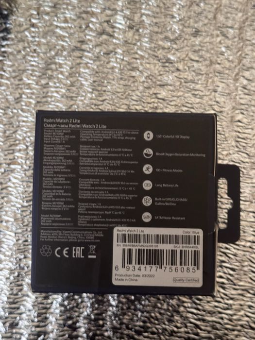 Продаю срочно часы Redmi watch 2 Lite