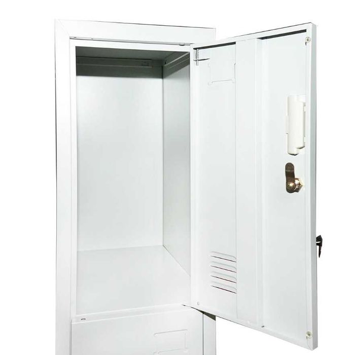 Dulap Vestiar Cabinet Depozitare Organizator Metalic 3 Usi 170x30x45cm