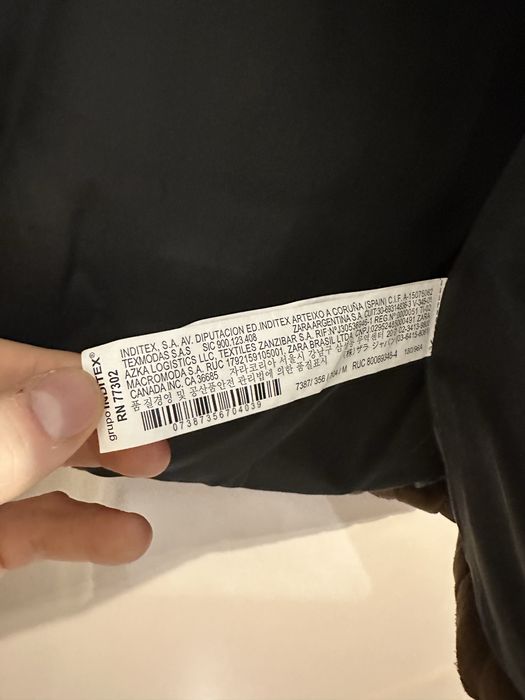 Vesta Zara Man marimea M