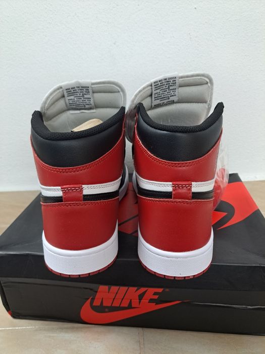 Air jordan 1 black toe high OG "black toe"