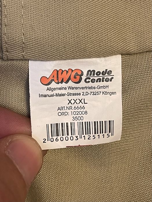 Vesta barbati Marcel Battiston marimea 3XL